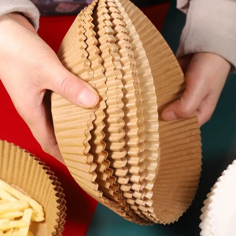 50 Pcs Air Fryer Plates, Kitchen Baking Greaseproof Paper, Oil Absorbing Paper for Household, Barbecue Plate Food Oven Kitchen Pan Pad, Non-Stick Unbleached Air Fryer Parchment Paper Liner, Disposable Parchment Paper Set 50 Pcs Air Fryer Plates, Kitchen Baking Greaseproof Paper, Oil Absorbing Paper for Household, Barbecue Plate Food Oven Kitchen Pan Pad, Non-Stick Unbleached Air Fryer Parchment Paper Liner, Disposable Parchment Paper Set